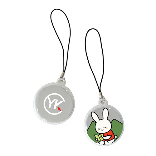 反射キーホルダー